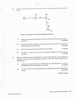 CAPE Chemistry Unit 2 Paper 2 2013