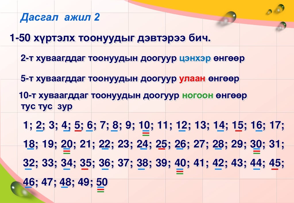 Математик 6 анги