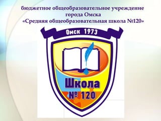 бюджетное общеобразовательное учреждение
города Омска
«Средняя общеобразовательная школа №120»
 