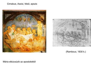 Cimabue, Assisi, felső, apszis




                                     (Ramboux, 1830 k.)



Mária elbúcsúzik az apostoloktól
 