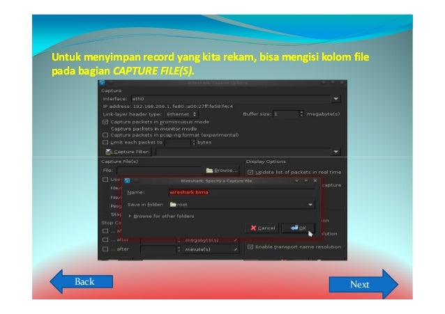 backtrack wireshark monitor mode