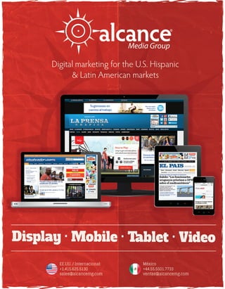 2013 Ana multicultural marketing - AlcanceMG sponsor flyer