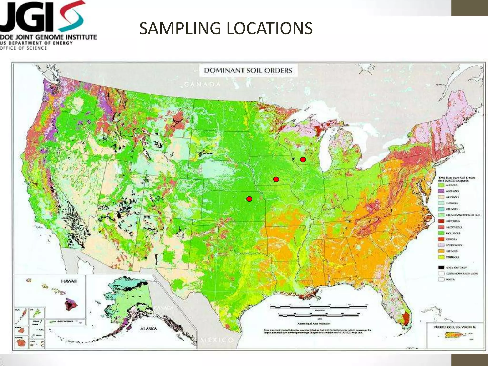 SAMPLING LOCATIONS
 