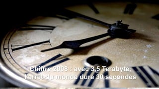 Chiffre 2008 : avec 3,5 Terabyte,
l’arrêt-du-monde dure 30 secondes
 