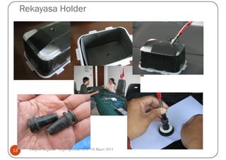 Rekayasa Holder




13     Ekspose Kegiatan "Hyperspectral-OPT" 18 Maret 2013
 