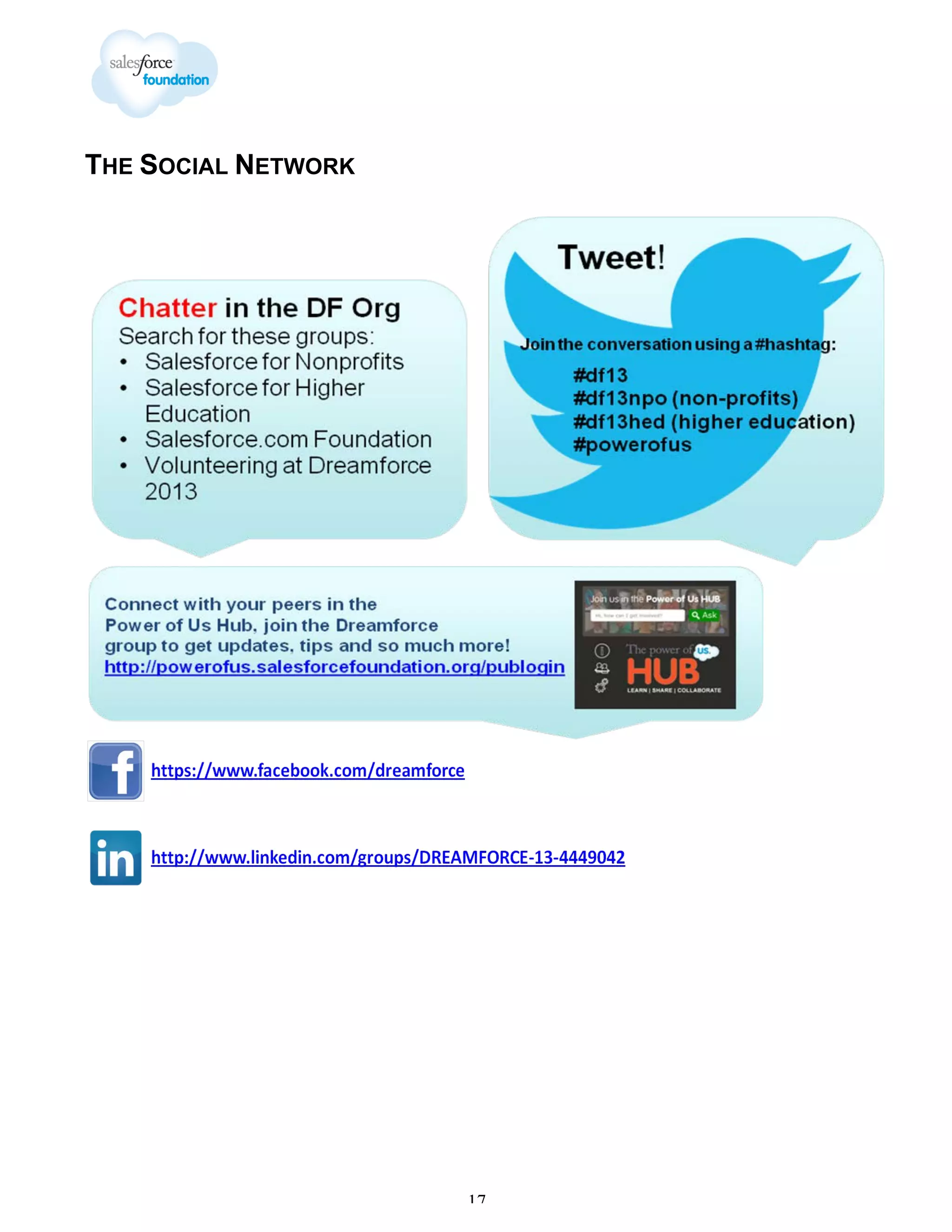 THE SOCIAL NETWORK

17

 