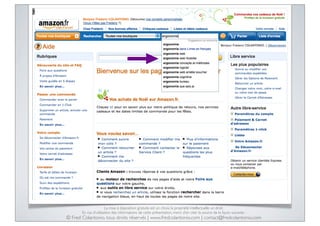 La mise à disposition gratuite est un choix, la propriété intellectuelle un droit.
En cas d’utilisation des informations de cette présentation, merci d’en citer la source de la façon suivante :

© Fred Colantonio, tous droits réservés | www.fredcolantonio.com | contact@fredcolantonio.com

 