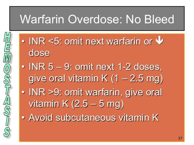 warfarin overdose antidote warfarin overdose antidote