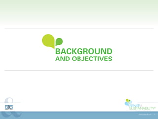 BACKGROUND
AND OBJECTIVES




                 ©2013 Gibbs & Soell   3
 