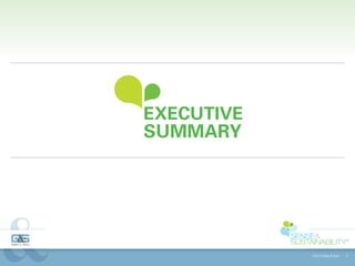 EXECUTIVE
SUMMARY




            ©2013 Gibbs & Soell   5
 