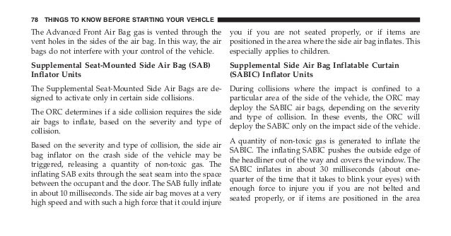 2006 FORD TERRITORY OWNERS MANUAL PDF visual data 5