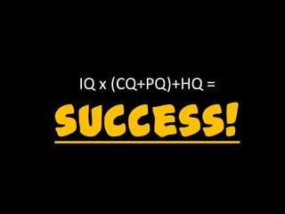 IQ x (CQ+PQ)+HQ =
success!
 