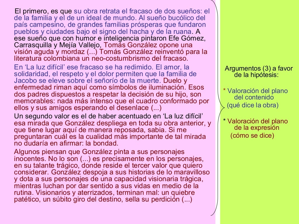 La crítica literaria...