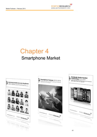 Mobile Factbook – February 2013

Chapter 4
Smartphone Market

© 2013, Portio Research. All Rights Reserved

23

 