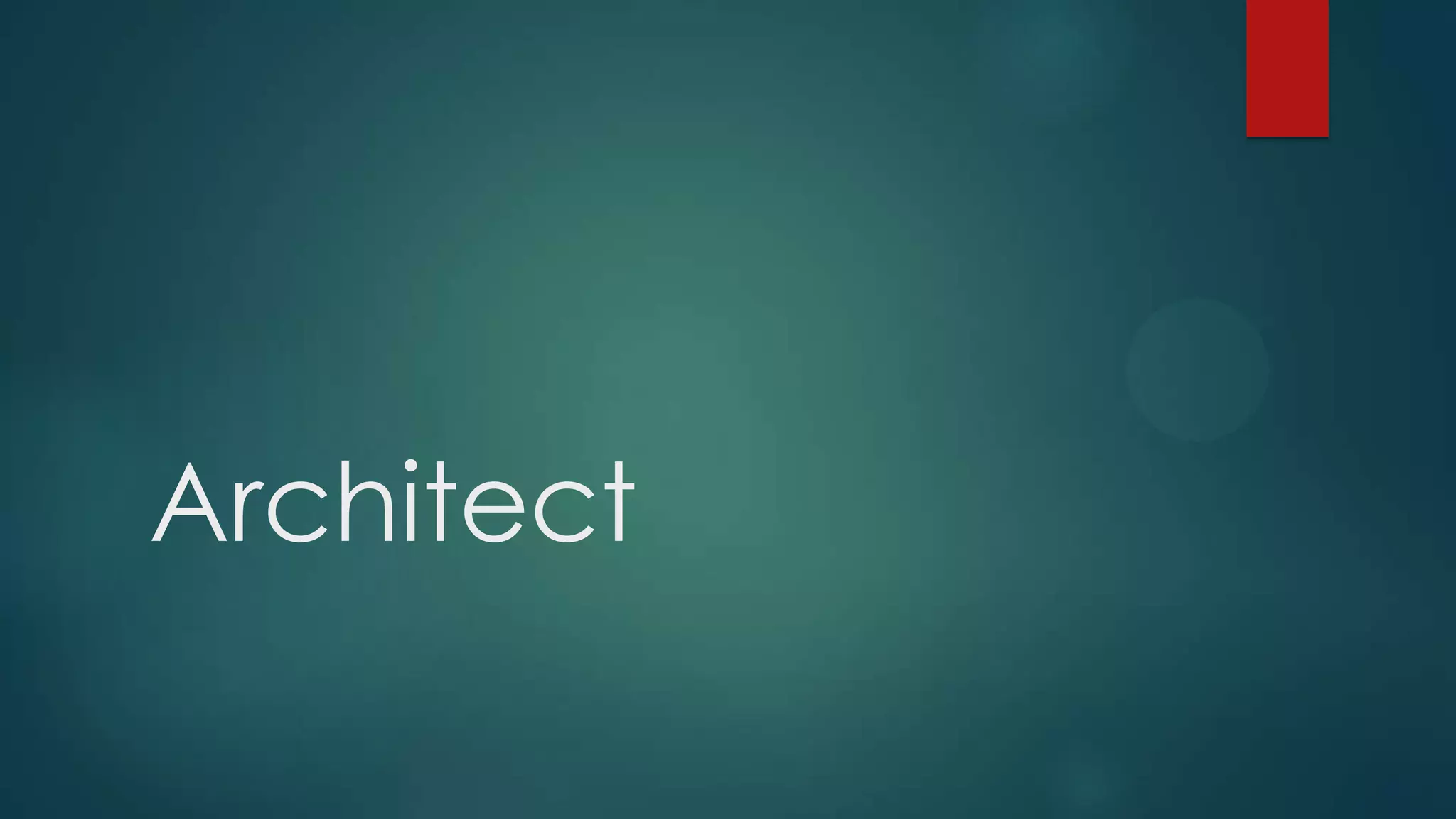 Architect 