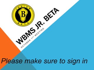 Please make sure to sign in
 
