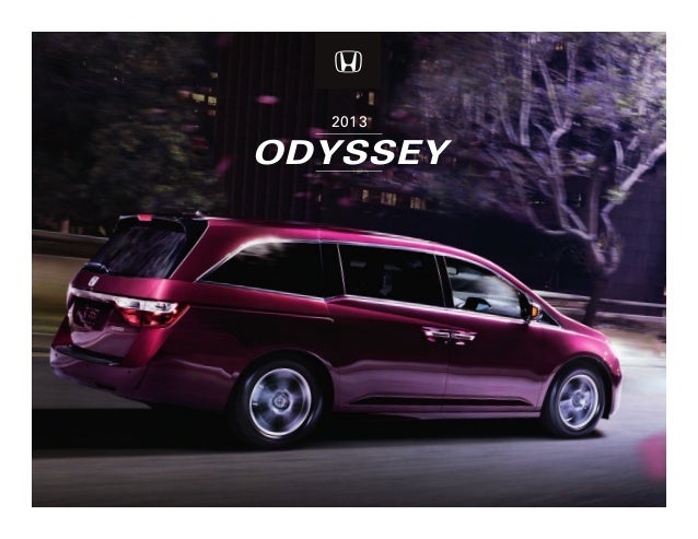 2013 Honda Odyssey Brochure