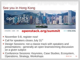 3125.07.13
See you in Hong Kong
 November 5-8, register now!
 Call for speakers closes July 31st
 Design Sessions: not ...