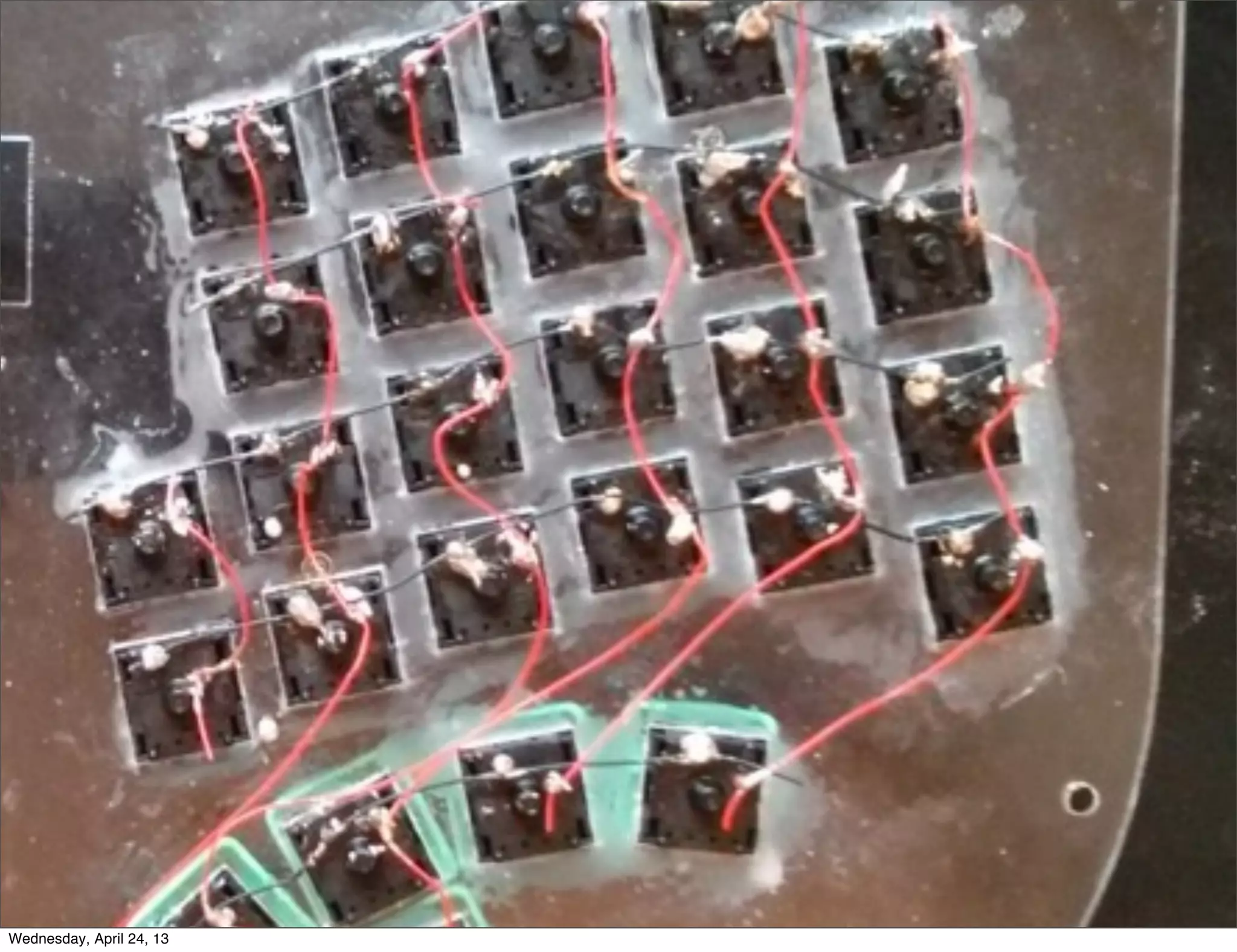 Wednesday, April 24, 13
 