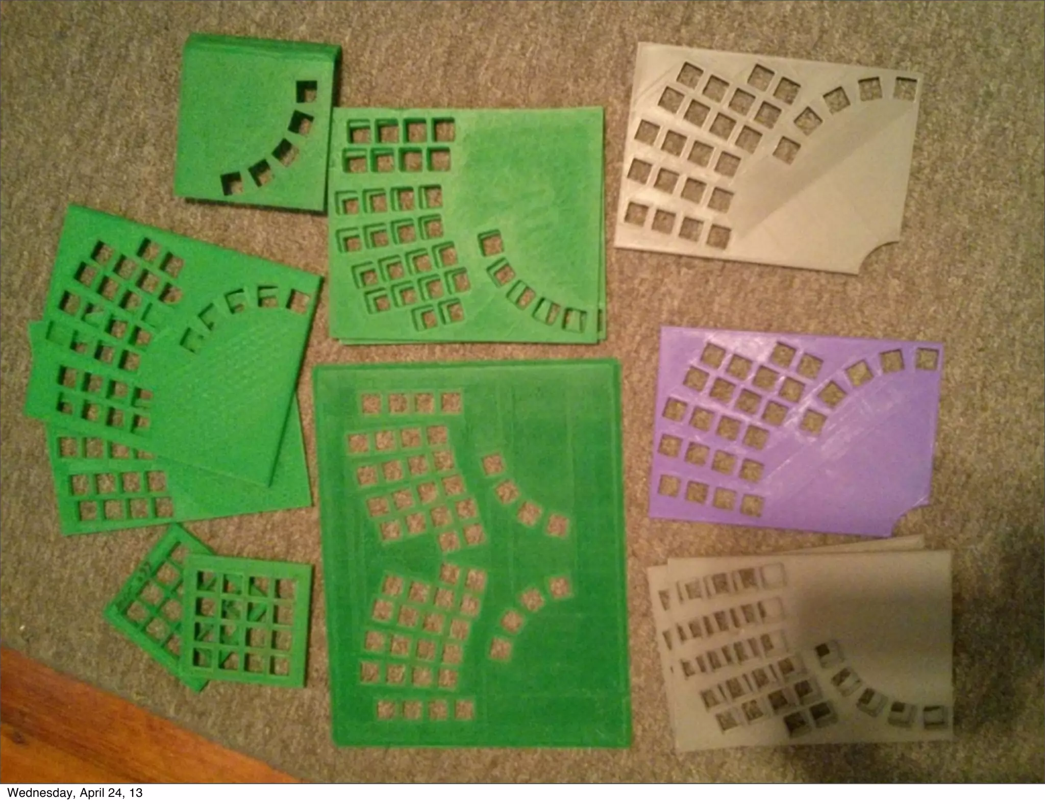 Wednesday, April 24, 13
 