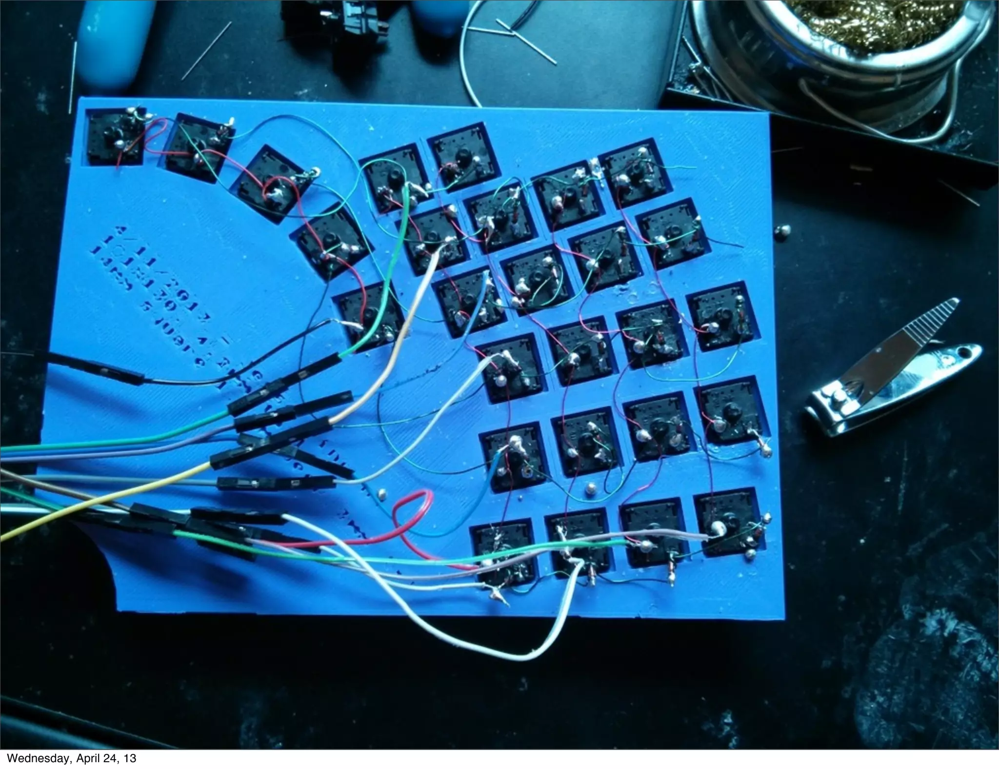 Wednesday, April 24, 13
 