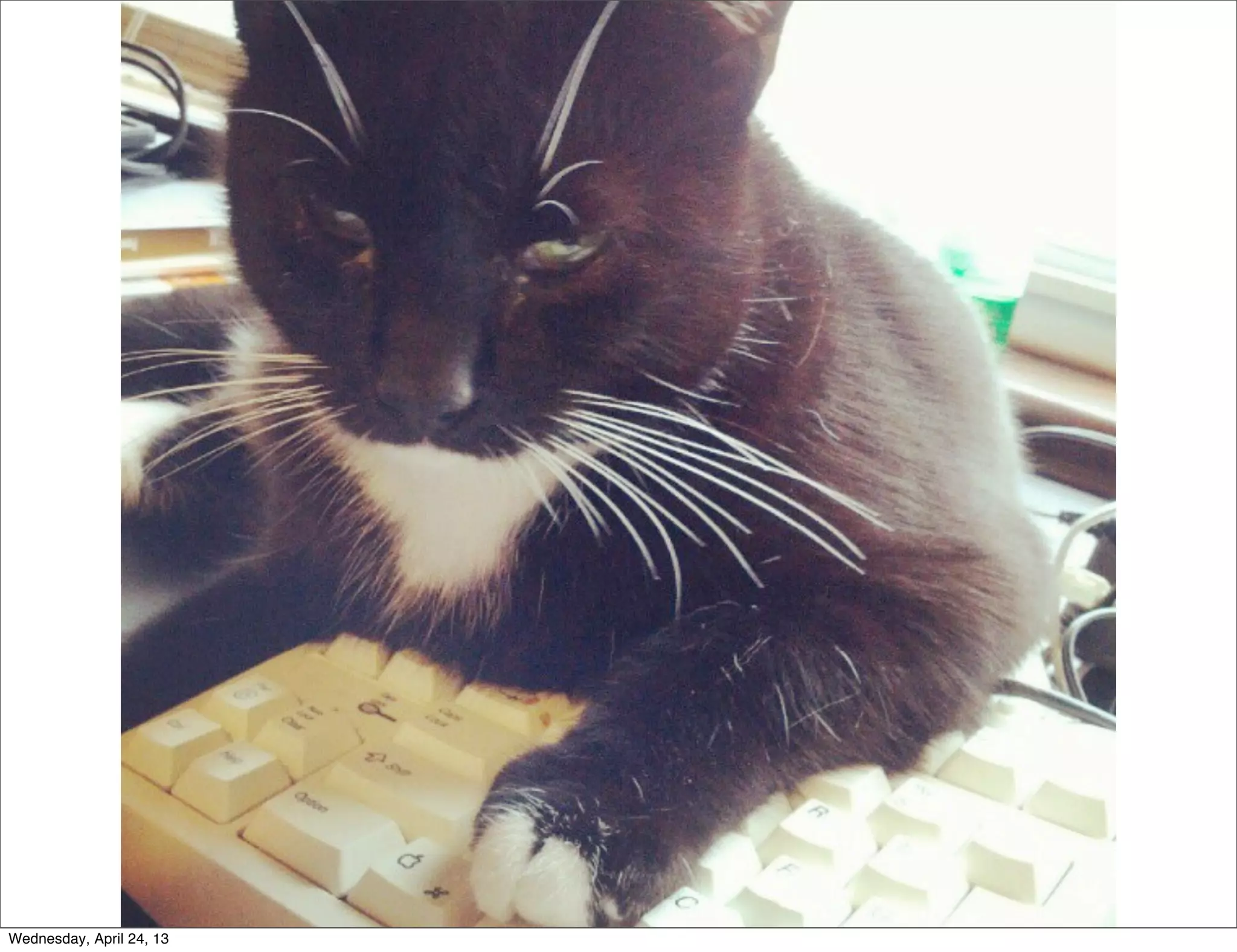 Wednesday, April 24, 13
 