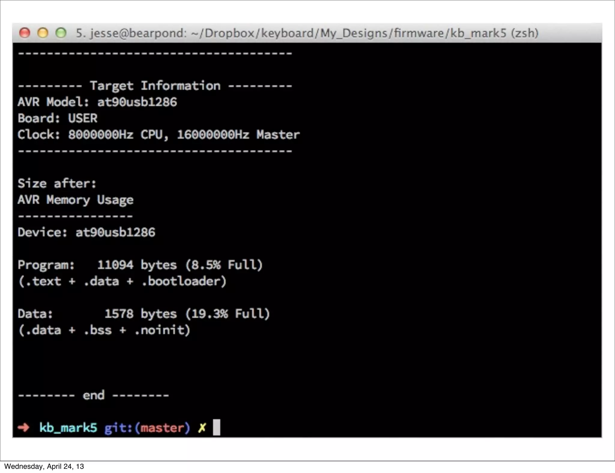 Wednesday, April 24, 13
 