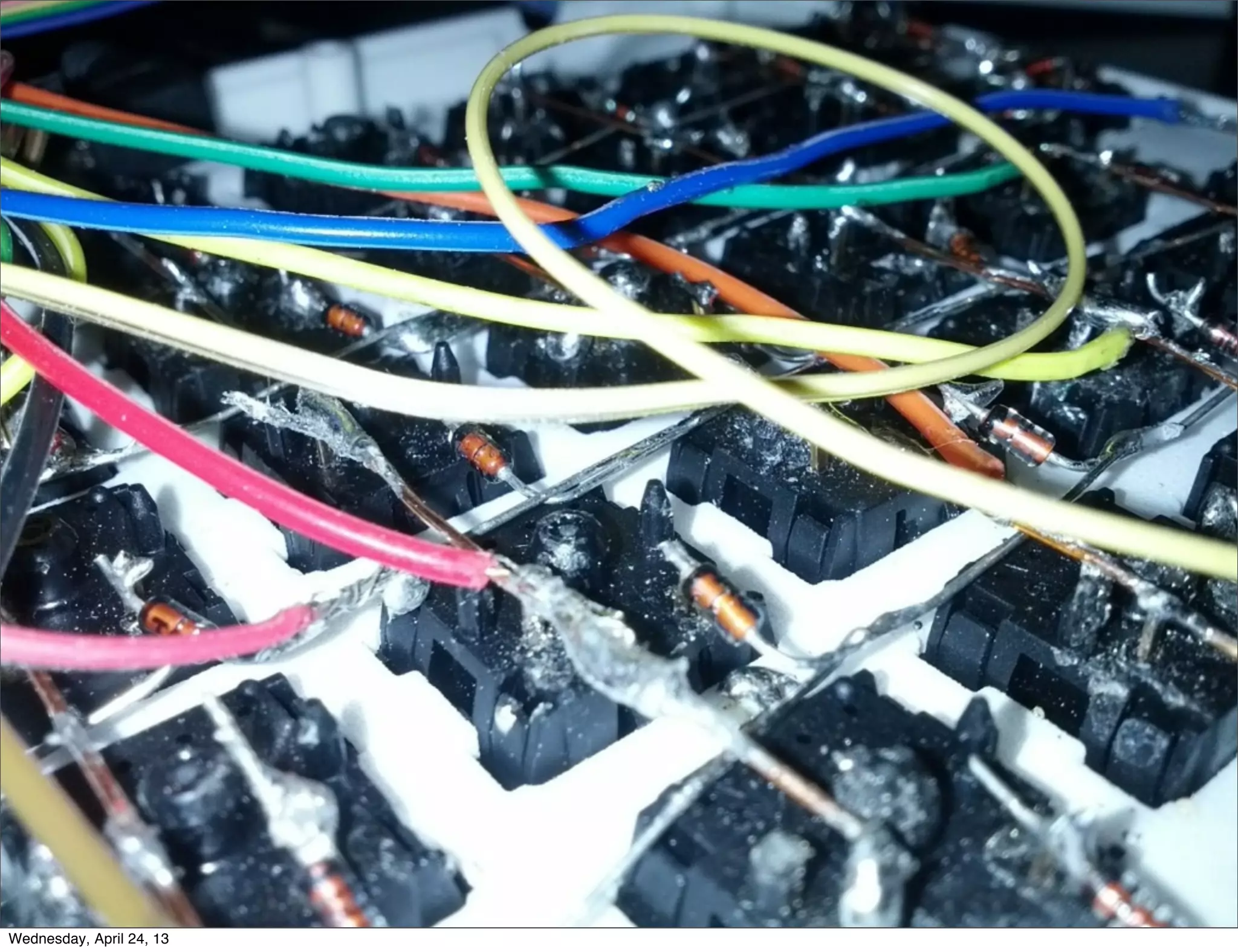 Wednesday, April 24, 13
 