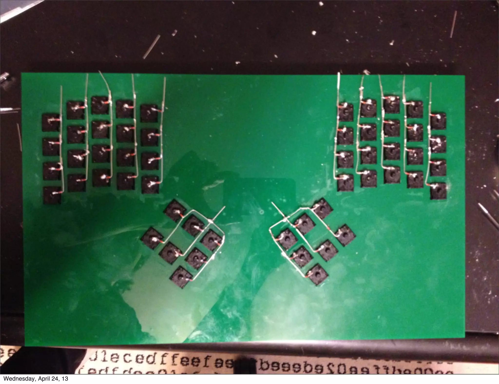 Wednesday, April 24, 13
 