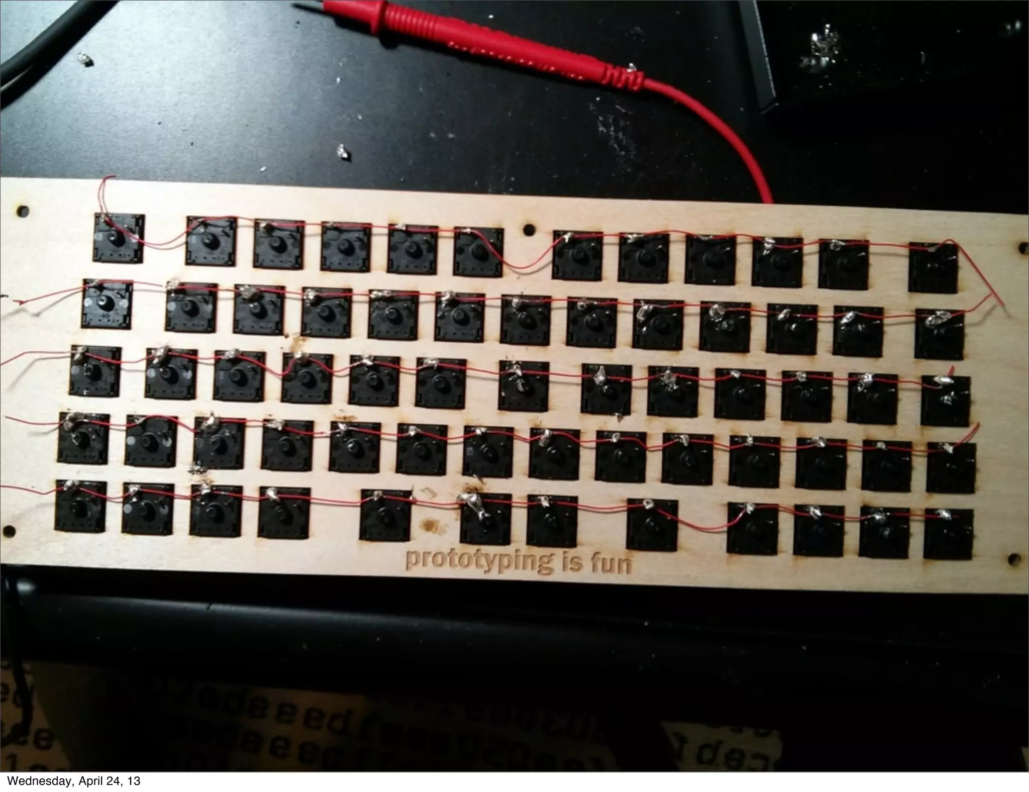 Wednesday, April 24, 13
 