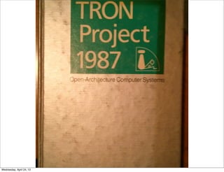 Wednesday, April 24, 13
 