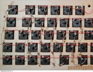 Wednesday, April 24, 13
 