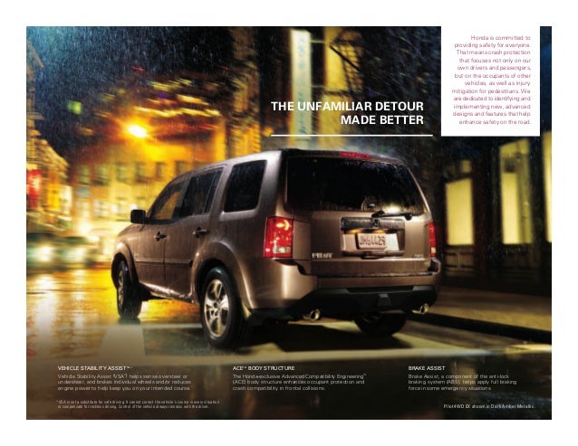Honda pilot catalog