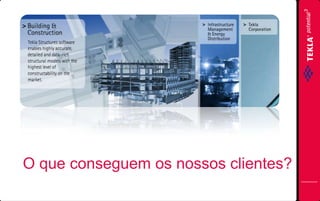 O que conseguem os nossos clientes?

 