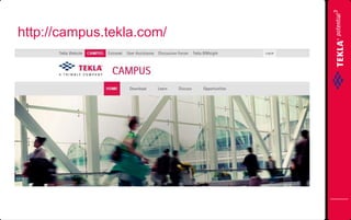 http://campus.tekla.com/

 