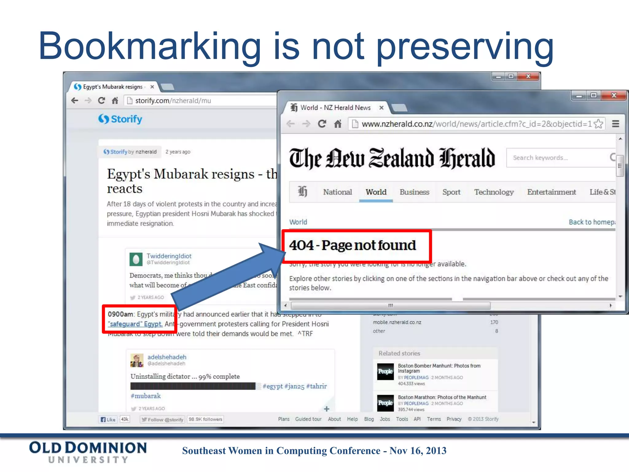 Bookmarking is not preserving

Southeast Women in Computing Conference - Nov 16, 2013

 