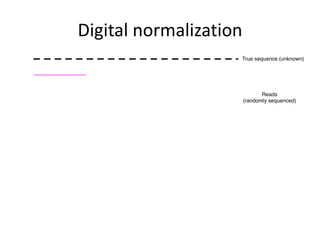 Digital normalization
 