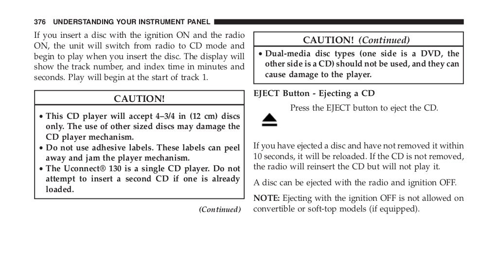 2013 Wrangler Owners Manual- upload from The Jeep Store