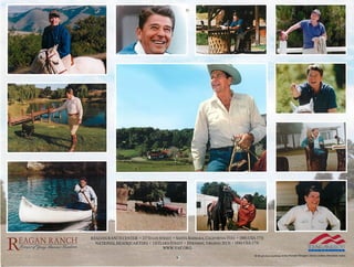 The 2013 Young America’s Foundation President Ronald Reagan Ranch calendar
