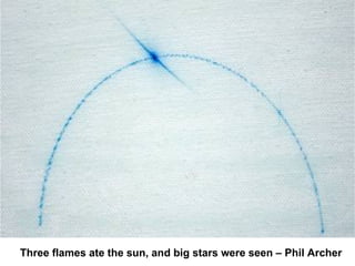 Three flames ate the sun, and big stars were seen – Phil Archer
 