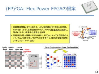 (FP)2GA: Flex Power FPGA᰸

13

 