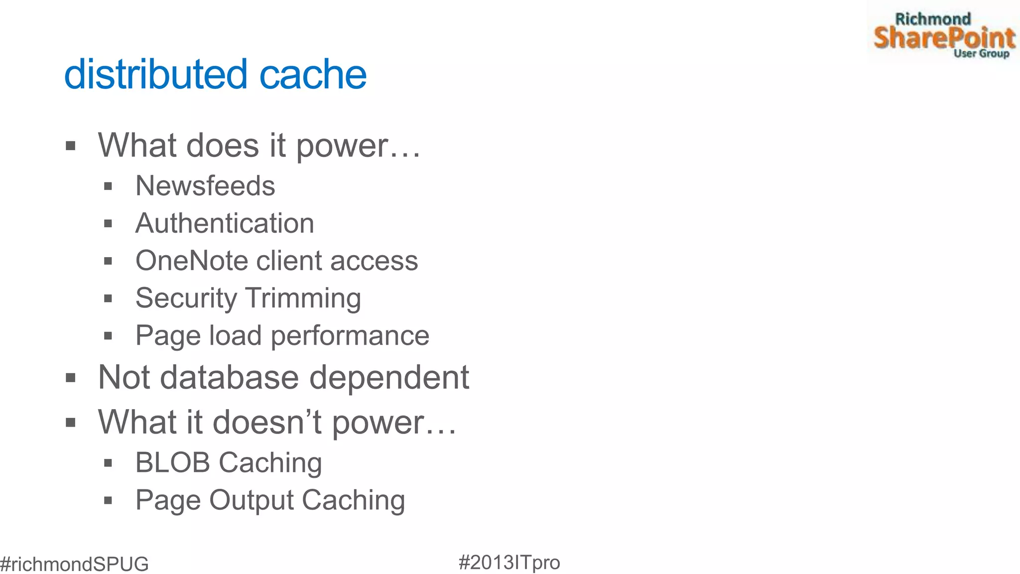 distributed cache
 