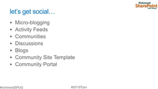 let’s get social…
 