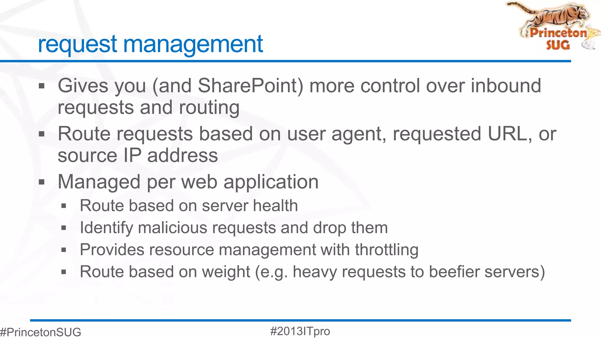 request management
 