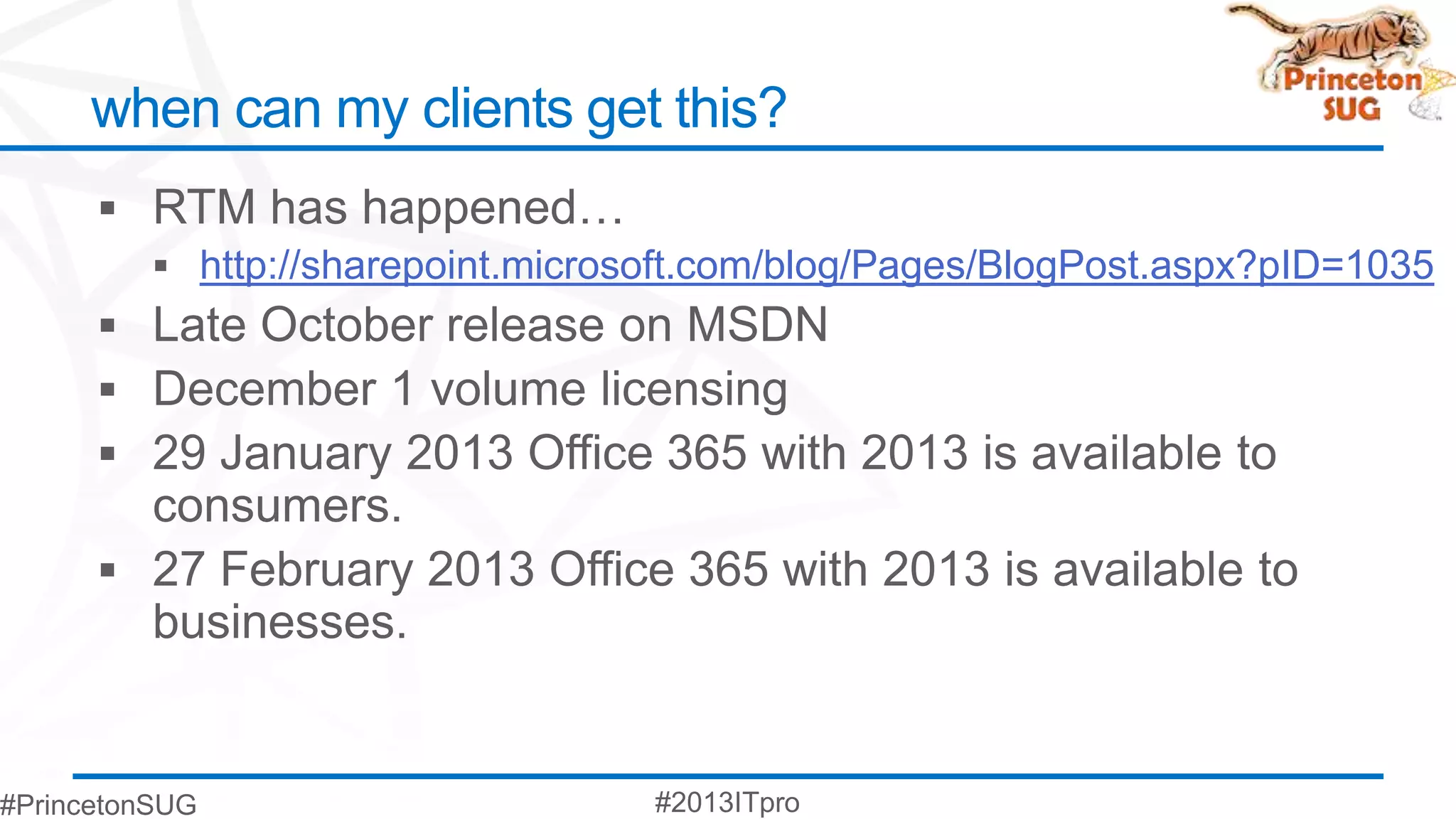 when can my clients get this?

    http://sharepoint.microsoft.com/blog/Pages/BlogPost.aspx?pID=1035
 