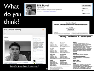 What
do you
think?




  http://erikduval.wordpress.com/
                                    85
 