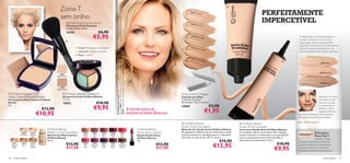 Zona-T                                                                                                                                                                                                                                                        

                                                                                                                                                                                                                                                                           22907
                                                                                                                                                                                                                                                                                                                                              PERFEITAMENTE
                                                   sem brilho
                                                                                                                                                                                                                                                                                   Porcela
                                                                                                                                                                                                                                                                                           in




                                                                                                                A Modelo está a usar: Bases de Cor Studio Artist Oriﬂame Beauty 22908 Fair Nude, Corretores Studio Artist Oriﬂame
                                                                                                                                                                                                                                                                                                                                              IMPERCETÍVEL




                                                                                                                Beauty 23051 Light, Pó Compacto Mate Control Oriﬂame Beauty 12807 Light/Medium, Lápis de Olhos Oriﬂame Beauty
                                                            Professional Powder Brush                                                                                                                                                                                     22908
                                                                                                                                                                                                                                                                                   Fair Nu
                                                           Pincel para Pó Professional                                                                                                                                                                                                       de
                                                           Comprimento: 18 cm.
                                                           24150                          €6,90
                                                                                   €5,95                                                                                                                                                                                    22909
                                                                                                                                                                                                                                                                                    Olive B
                                                                                                                                                                                                                                                                                             eige
                                                                                                                                                                                                                                                                                                                                                                               O segredo para uma boa aplicação do
                                                                                                                                                                                                                                                                                                                                                                               corretor é encontrar o tom certo e
                                                          
                                                                                                                                                                                                                                                                                                                                                                               depois saber aplicá-lo para que ﬁque
                                                                                                                                                                                                                                                                                                                                                                               impecável. O corretor parece mais natural
                                                                    Verde: Neutraliza o vermelhidão                                                                                                                                                                        22910
                                                                                                                                                                                                                                                                                    Natura                                                                                     quando se aplicam camadas ﬁnas e se
                                                                                                                                                                                                                                                                                           l Beige
                                                                    Amarelo: Disfarça as olheiras                                                                                                                                                                                                                                                                              aumenta, gradualmente, quando necessário.
                                                                    Bege: Corretor
                                                                                                                                                                                                                                                                            22911
                                                                                                                                                                                                                                                                                    Tanned
                                                                                                                                                                                                                                                                                              Beige                                                                
                                                                                                                                                                                                                                                                                                                                                                                                          23051 Light




                                                                                                                22492 Grey, Máscara de Pestanas Hyper Stretch 24306 Black
                                                                                           
                                                                                                                                                                                                                                                                                                                                                                                                      23052 Medium
                                                   12807
                                                Light/Medium



                                                                                                                                                                                                                                                                                                                                                                                                         23053 Dark

                                                  12808
                                                Medium/Dark

 Oriﬂame Beauty                                       Oriﬂame Beauty Conceal Kit                                                                                                                                                                                  Foundation Wedges
Matte Control Pressed Powder                          Kit para Correção Oriﬂame Beauty                                                                                                                                                                             Esponjas para Base                                                                                                               Aplique um corretor
Pó Compacto Mate Control Oriﬂame                      3 x 1 g.                                                                                                                                                                                                     Conjunto de quatro.                                                                                                              que tenha um tom
Beauty                                                15033                           €10,90                                                                                                                                                                       Dimensões: 7,6 x 5 x 2,4 cm.                                                                                                     mais claro do que
                                                                                                                                                                                                                                                                                                      €2,90
                                                                                   €9,95
8 g.                                                                                                                                                                                                                                                                                                                                                                                                a sua base de cor.
                                                                                                                                                                                                                                                                   24860
                                      €12,90                                                                                                                                                                                        A estrela sueca de
                                                                                                                                                                                                                                                                                                  €1,95
                                                                                                                                                                                                                                                                                                                                                                                                    Aplique-o sobre

                                     €10,95
                                                                                                                                                                                                                                                                                                                                                                                                    qualquer borbulha
                                                                                                                                                                                                                                    Hollywood Malin Åkerman                                                                                                                   ou olheiras e esbata-o com as pontas
                                                                                                                                                                                                                                                                                                                                                                              dos dedos ou pincel para corretor.

                                                                                                                                                                                                                                                                                                                                                                              Veja o pincel na pág. 19.
                                                                                                                                                                                                                                                                     Oriﬂame Beauty                                     Oriﬂame Beauty
                                                                                                                                                                                                                                                                   Studio Artist Foundation                            Studio Artist Concealer
                                        Oriﬂame Beauty                                                                                                                                                                                    Oriﬂame Beauty           Bases de Cor Studio Artist Oriﬂame Beauty           Corretores Studio Artist Oriﬂame Beauty
                12809      12810        Matte Control Foundation        22863     22864         22865   22866                                              22867                                                                          Studio Artist Lipstick   Os pigmentos reﬂetores de luz uniformizam a pele,   O complexo reﬂetor de luz Illuma-Flair difunde a                         O Complexo
               Porcelain   Natural      Base de Cor Mate Control        Nude       Pink          Pure   Smoke                                               True                                                                          Batons Studio Artist     proporcionando um resultado natural e impecável,    luz para minimizar as linhas ﬁnas e as imperfeições,                     Illuma Flair™
                            Ivory                                       Suede     Nude          Berry    Red                                               Coral                                                                                                   sob todos os tipos de luz. SPF 15. 30 ml.
                                        Oriﬂame Beauty                                                                                                                                                                                    Oriﬂame Beauty                                                               para um acabamento natural. Durabilidade e
                                                                                                                                                                                                                                                                                                                                                                                                controla e reﬂete
                                        30 ml.                                                                                                                                                                                            4 g.                                                                €15,90   hidratação impressionantes. 10 ml.
                                                                                                                                                                                                                                                                                                                                                                               a luz para uma pele naturalmente
                                                          €13,90                                                                                                                                                                                                                                                                                              €10,90
                                                                                                                                                                                                                                                          €13,90                                          €12,95
     12811      12812      12813                                        22868     22869         22870   22871                            22872
                                                                                                                                                                                                                                                                                                                                                                               luminosa, disfarçando imperfeições

                                                                                                                                                                                                                                                                                                                                                           €9,95
     Natural     Sand      Honey                                         Hot     Moroccan       Deep     Dark                           Chocolate
      Beige                Amber
                                                          €11,95         Pink      Pink          Plum   Berry                            Brown
                                                                                                                                                                                                                                                          €11,95                                                                                                               e proporcionando um resultado
                                                                                                                                                                                                                                                                                                                                                                               impecável sob todos os tipos de luz.


36     maquilhagem                                                                                                                                                                                                                                                                                                                                                                                          maquilhagem 37
 