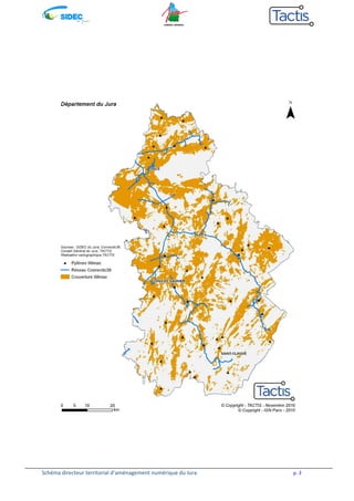 Schéma directeur territorial d’aménagement numérique du Jura p. 3 
 