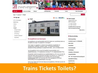 Trains Tickets Toilets?
 