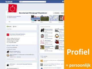 Profiel
= persoonlijk
 